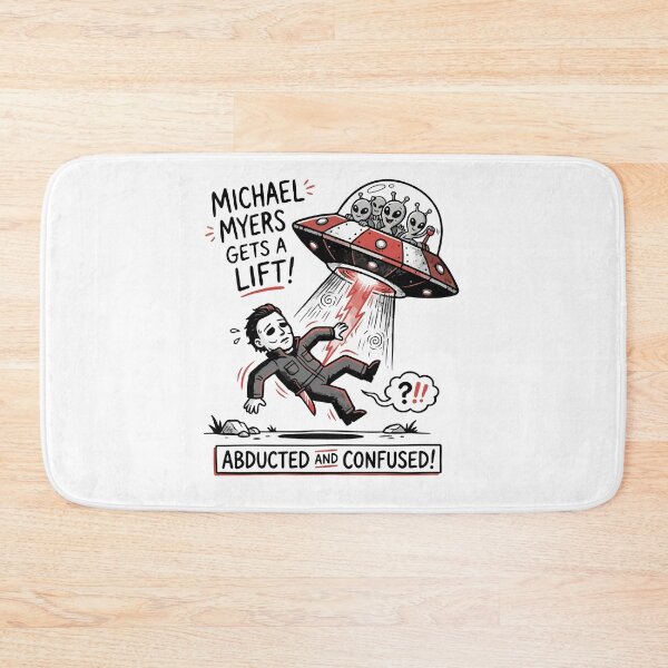 Item preview, Michael Myers Gets A Lift UFO Alien Parody designed and sold by Brexmore3.