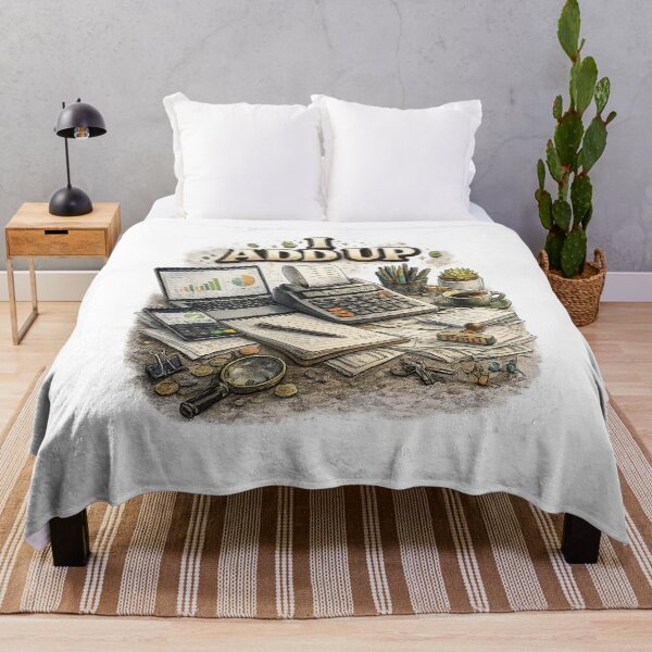 Item preview, Accountant Gift Wall Art – Add Up Finance & Bookkeeping Office Decor designed and sold by Hookesmode.