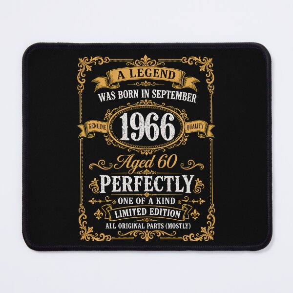 Item preview, A Legend Born in September 1966 60th Birthday Vintage Gift designed and sold by G350.