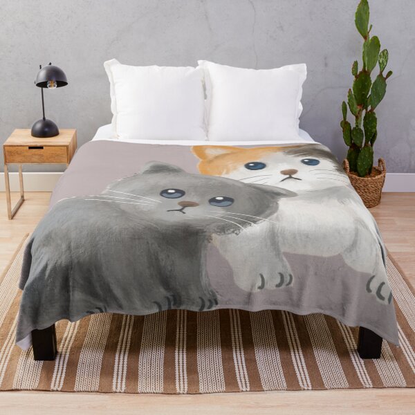 Item preview, Cute Cats Illustration | Soft Pastel Decorative Art designed and sold by Rawafi Art Studio.