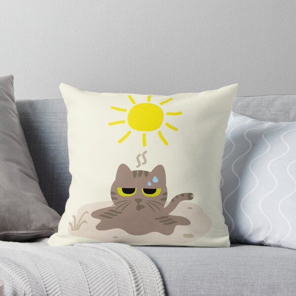 Item preview, Melting Cat in the Sun designed and sold by fishdesigns.
