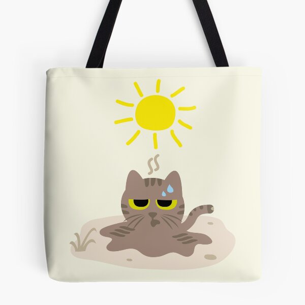 Item preview, Melting Cat in the Sun designed and sold by fishdesigns.