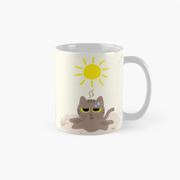 Item preview, Melting Cat in the Sun designed and sold by fishdesigns.