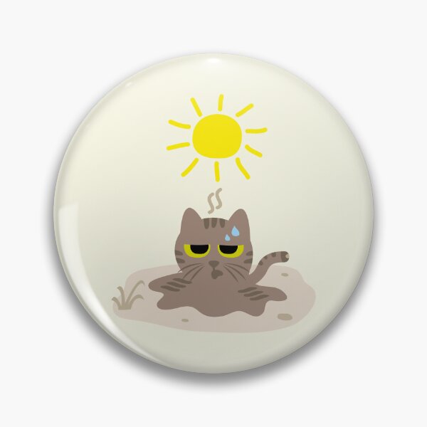 Item preview, Melting Cat in the Sun designed and sold by fishdesigns.