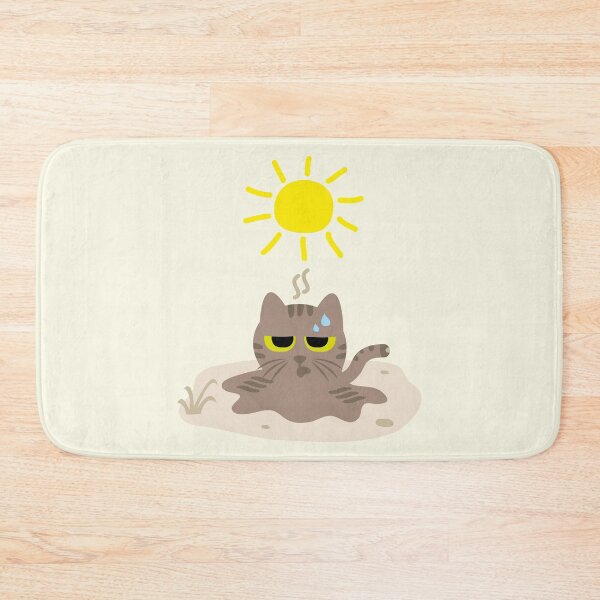 Item preview, Melting Cat in the Sun designed and sold by fishdesigns.