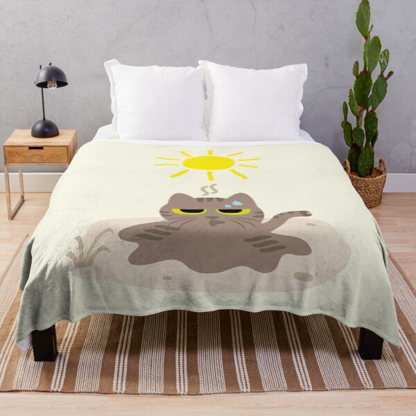 Item preview, Melting Cat in the Sun designed and sold by fishdesigns.