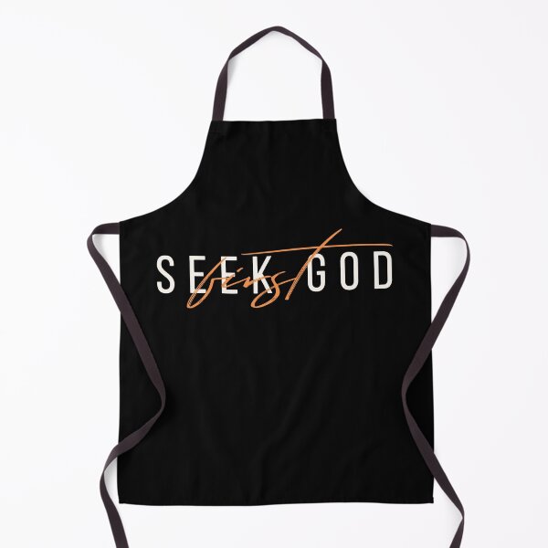 Item preview, Seek God First – Christian Encouragement Quote designed and sold by Verse & Vibes.