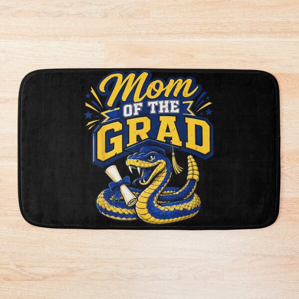 Item preview, Proud Mom Of The Grad Snake Mascot Graduation Day Family Celebration Gift designed and sold by LizzyKeiko.