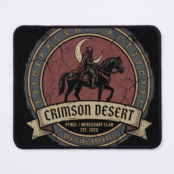 Item preview, Crimson Desert Pywel Gaming Graphic Tee designed and sold by Senpaiwaves.