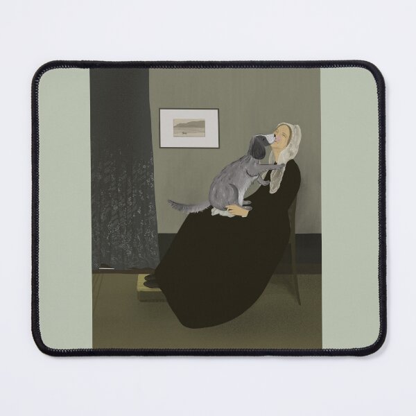 Item preview, Not ‘Whistler’s Mother’ by Whistler (dog) designed and sold by EmmaChristieArt.