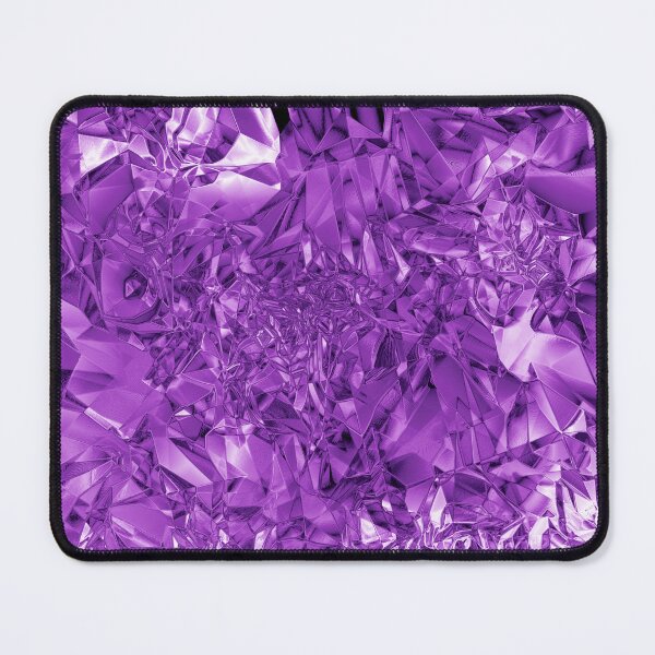 Item preview, Purple Liquid Metal Foil Crystal Abstract Photoshop Art designed and sold by MariaAbaza.