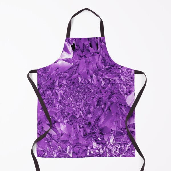 Item preview, Purple Liquid Metal Foil Crystal Abstract Photoshop Art designed and sold by MariaAbaza.