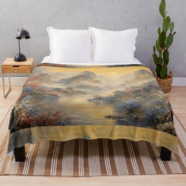 Item preview, Tranquil Mountain Landscape designed and sold by sigmaartstudio.