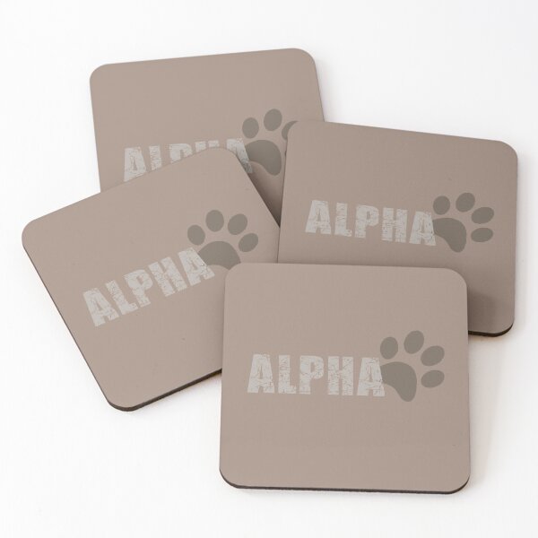 Item preview, Alpha Pup Dog Paw Print designed and sold by CreativeTwins.