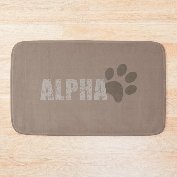 Item preview, Alpha Pup Dog Paw Print designed and sold by CreativeTwins.