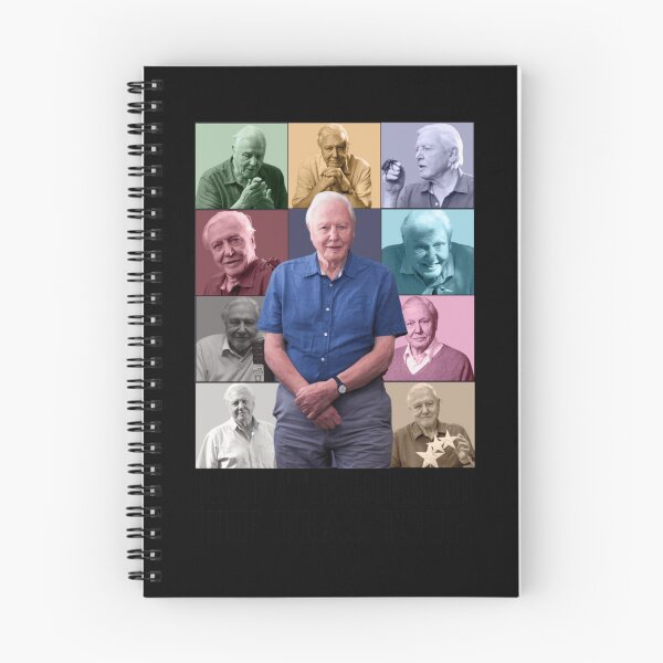 Item preview, David Attenborough Tribute Poster Design Today Graphic Art designed and sold by DanielFeldtART.