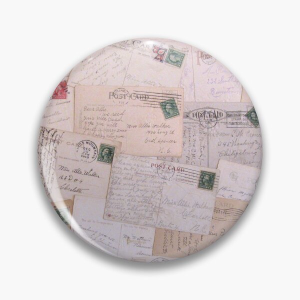 Item preview, Scattered Antique Posted Postcards designed and sold by collageDP.