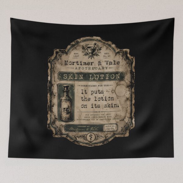 Item preview, Basement Apothecary Skincare Label designed and sold by agearb.