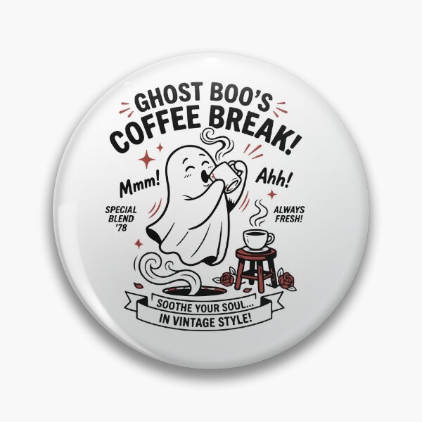 Item preview, Ghost Boo's Coffee Break designed and sold by Brexmore3.