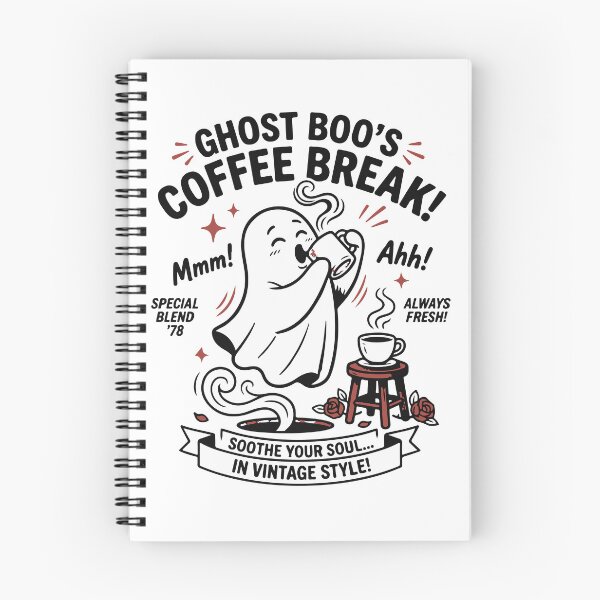 Item preview, Ghost Boo's Coffee Break designed and sold by Brexmore3.