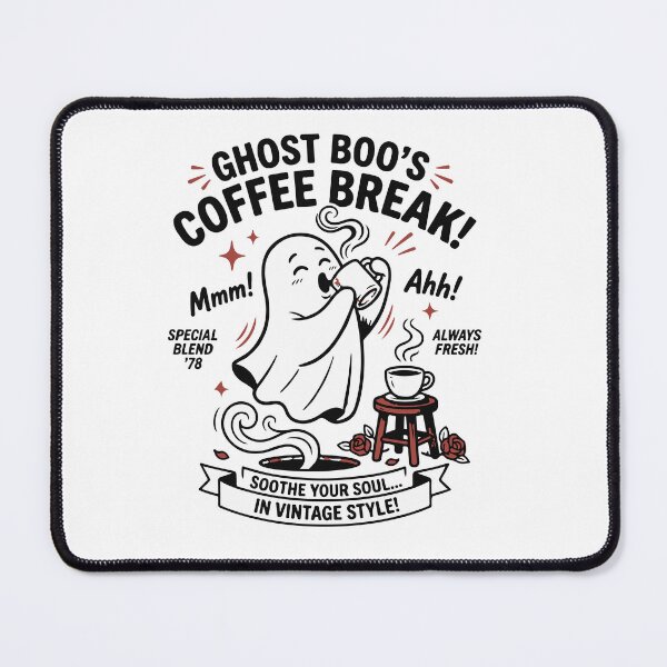 Item preview, Ghost Boo's Coffee Break designed and sold by Brexmore3.