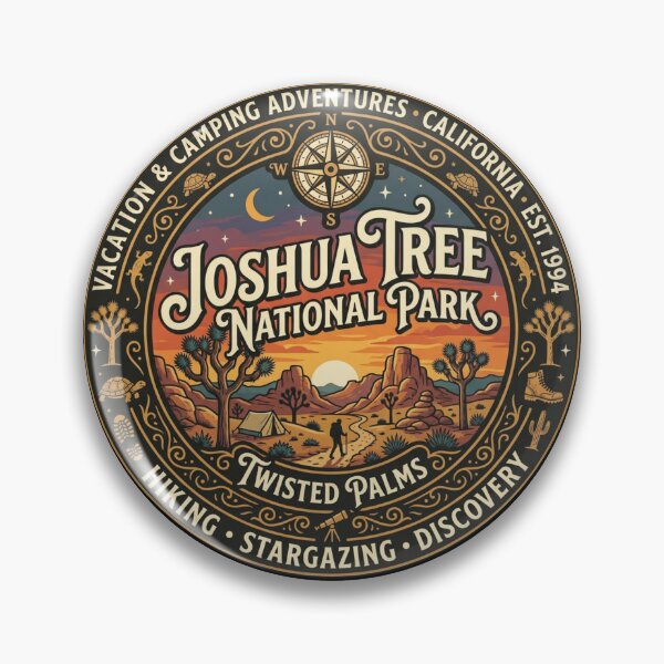 Item preview, Joshua Tree National Park, Twisted Palms. Version 2 designed and sold by Birdie and Flynn.