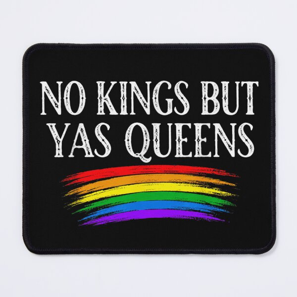 Item preview, No Kings But Yas Queens Rainbow Pride Month LGBT Community Empowerment designed and sold by MassonCalepon.