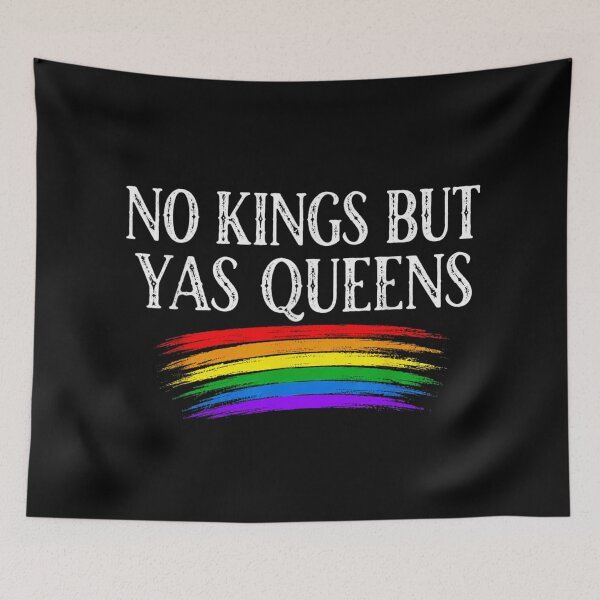 Item preview, No Kings But Yas Queens Rainbow Pride Month LGBT Community Empowerment designed and sold by MassonCalepon.