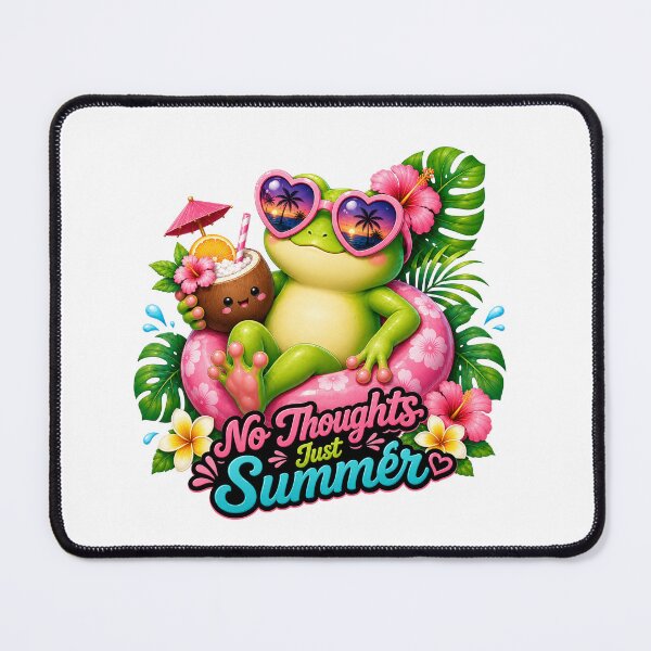 Item preview, Happy Summer Frog  designed and sold by AureliasDesignStudio.