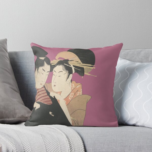 Item preview, Two at Dusk – Modern Ukiyo-e / Dusty Rose Edition designed and sold by Black Swallow.