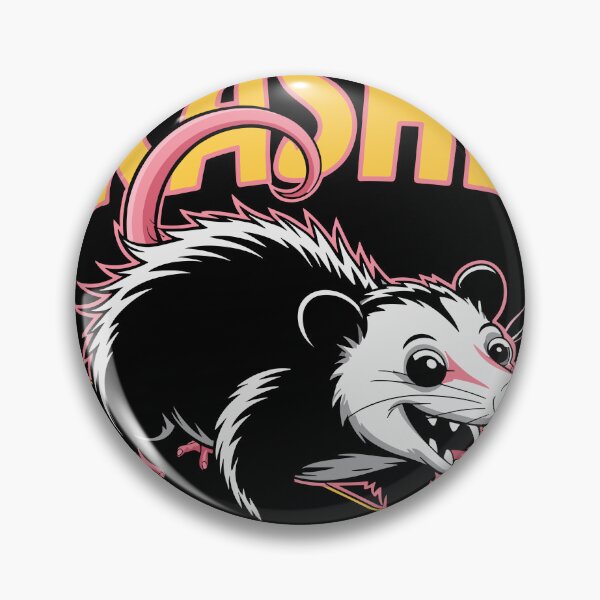 Item preview, Funny Trasher Opossum Skateboarding designed and sold by legendaryskins.