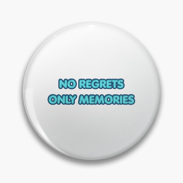 Item preview, No regrets only memories - F1  designed and sold by renderedreaiity.