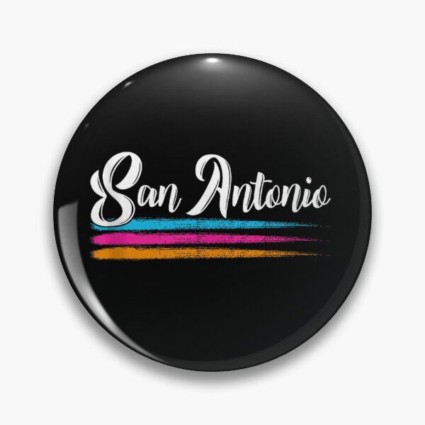 Item preview, San Antonio Vintage Retro Text Colorful Brush Stroke Texas Travel Souvenir designed and sold by MassonCalepon.