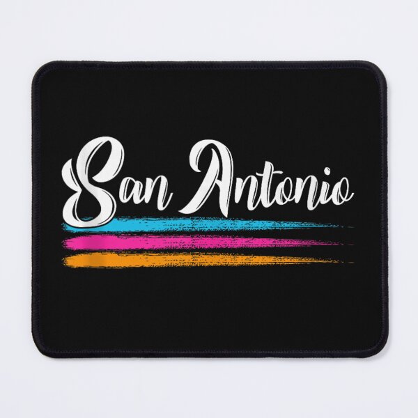 Item preview, San Antonio Vintage Retro Text Colorful Brush Stroke Texas Travel Souvenir designed and sold by MassonCalepon.