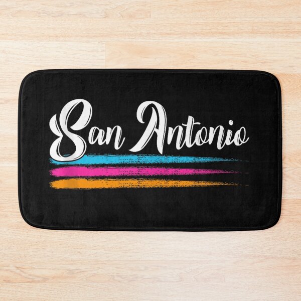 Item preview, San Antonio Vintage Retro Text Colorful Brush Stroke Texas Travel Souvenir designed and sold by MassonCalepon.