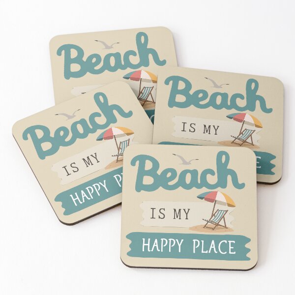 Item preview, Summer vocation vibes: Beach is My Happy place designed and sold by Mevissart.