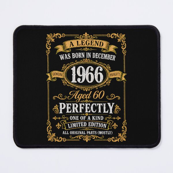 Item preview, A Legend Born in December 1966 60th Birthday Vintage Gift designed and sold by G350.