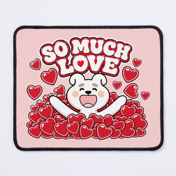 Item preview, Hoppang and So Much Love Valentine Hearts designed and sold by tongstudio.