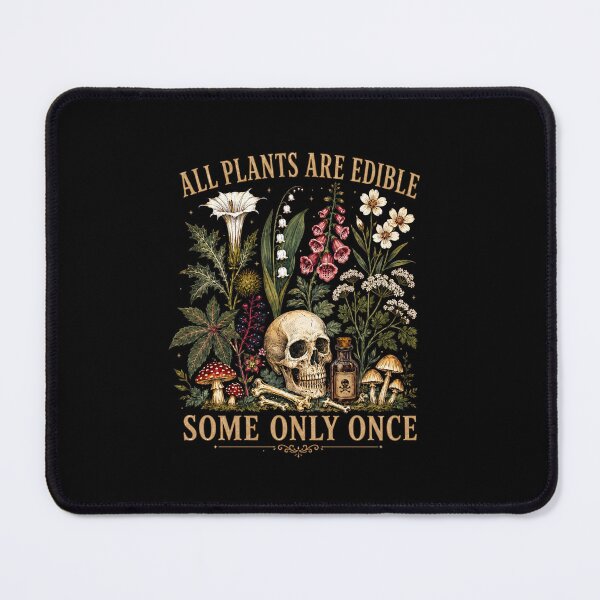 Item preview, All Plants Are Edible Some Only Once Funny Botany designed and sold by Abirtom.