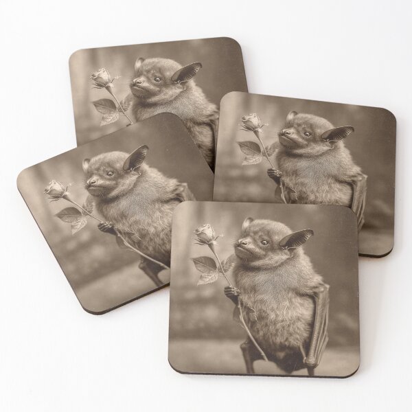 Item preview, Bat with Rose designed and sold by SpecInkStudio.