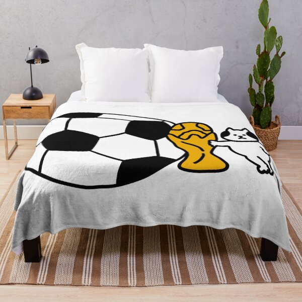 Item preview, a Cat with a soccer ball designed and sold by superbaechoo.