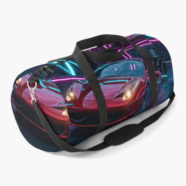Item preview, Neon Synthwave Exotic Sports Car Illustration For Auto Enthusiasts designed and sold by RevUpDesign.