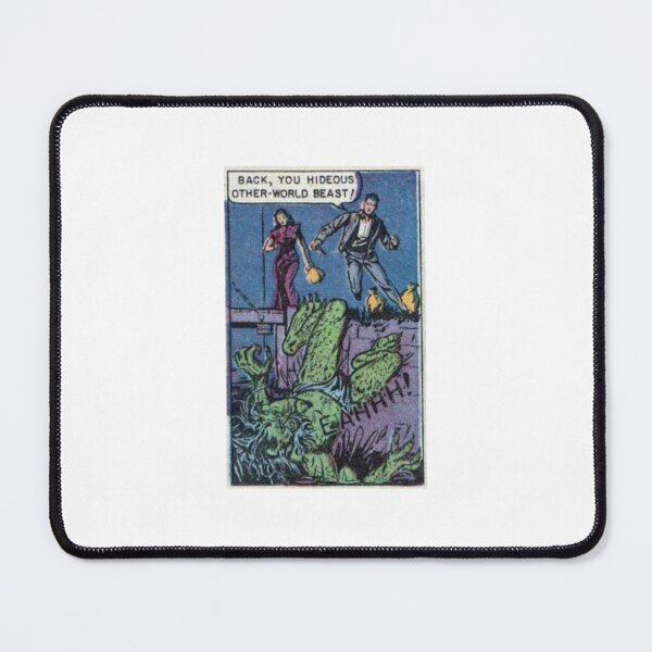 Item preview, Hideous Other-World Beast Vintage Pre-Code Horror Comic Graphic designed and sold by Lilith.3x313 Vault.