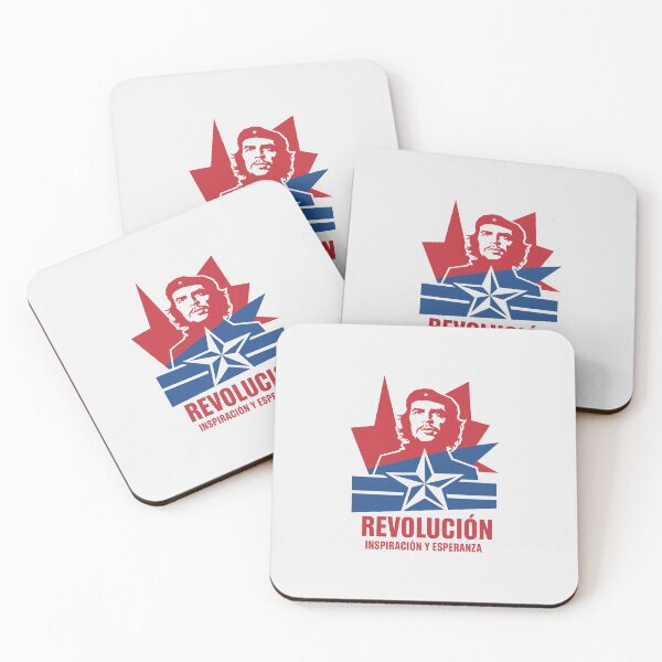 Item preview, Retro Cuban Poster Style  – Red, Blue & White Graphic Design designed and sold by paulo silveira.