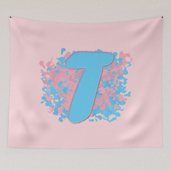 Item preview, Trans T Letter, The Trans Letter T designed and sold by CharlottePlaceArt.