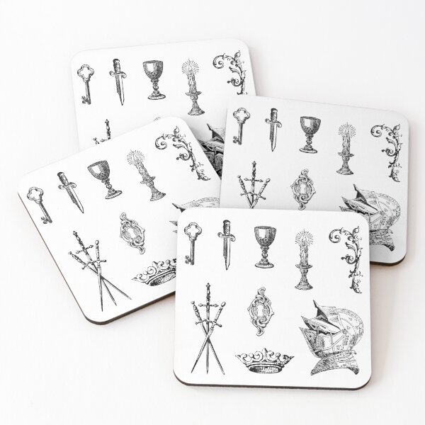 Item preview, Medieval Revival Sticker Pack designed and sold by EmiliaMoscovich.