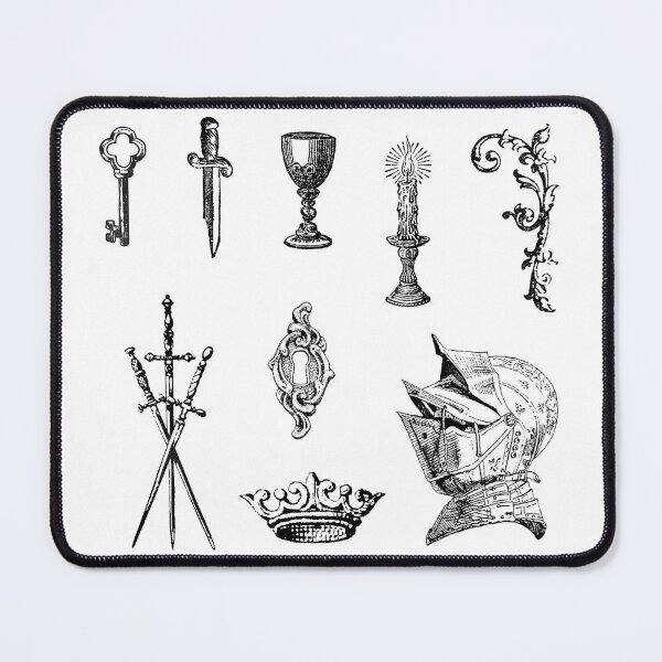 Item preview, Medieval Revival Sticker Pack designed and sold by EmiliaMoscovich.