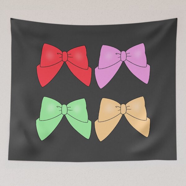 Item preview, Cute Colorful Ribbon Bows Set designed and sold by ubborn.