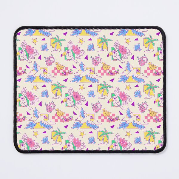 Item preview, Retro Tropical Summer Vibes Pattern Art designed and sold by Vyk Designs.