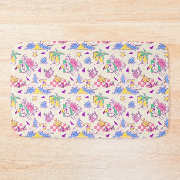 Item preview, Retro Tropical Summer Vibes Pattern Art designed and sold by Vyk Designs.